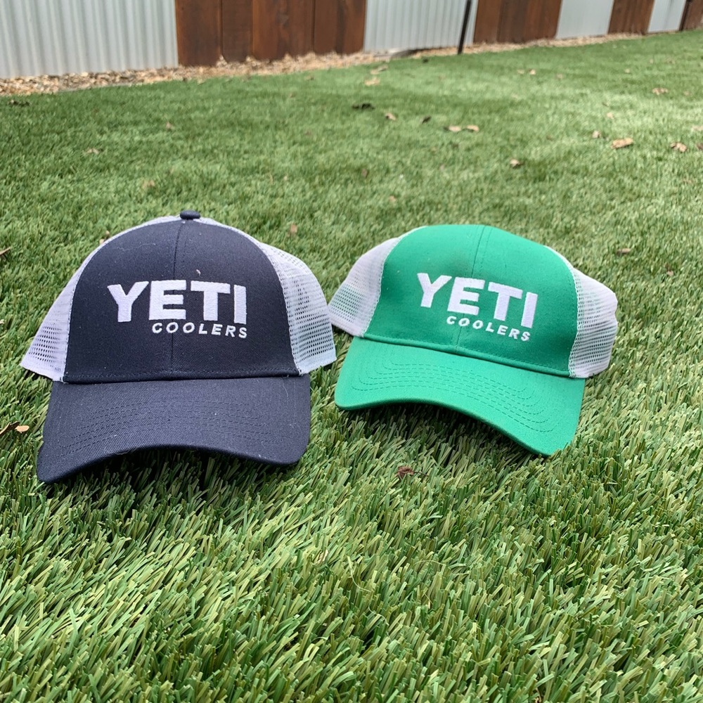 Set of 2 Yeti Trucker Hats